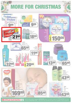 SUPERSPAR EASTERN CAPE : We've Got The Christmas You Deserve (23 November - 5 December 2021) Valid In | Bluewater Bay, Amalinda, Knysna, Heather Park, Jeffery's Bay, Rosehill, Sedgefield, Spandau, page 11