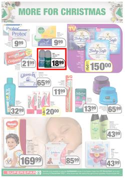 SUPERSPAR EASTERN CAPE : We've Got The Christmas You Deserve (23 November - 5 December 2021) Valid In | Bluewater Bay, Amalinda, Knysna, Heather Park, Jeffery's Bay, Rosehill, Sedgefield, Spandau, page 11