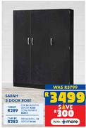 Sarah 3 Door Robe