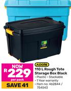 Addis 110L Rough Tote Storage Box