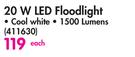 Eurolux 20W LED Floodlight-Each