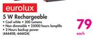 Eurolux 5W Rechargeable-Each