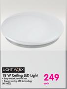 Lightworx 18W Ceiling LED Light-Each