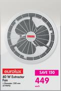 Eurolux 40W Extractor Fan-Each