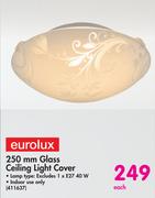 Eurolux 250mm Glass Ceiling Light Cover-Each