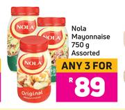 Nola Mayonnaise Assorted-For 3 x 750g
