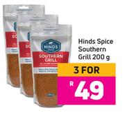 Hinds Spice Southern Grill-For 3 x 200g