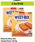 Bokomo Weet Bix Family Pack-For 2 x 1.35Kg