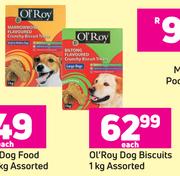 Ol'Roy Dog Biscuits Assorted-1Kg Each