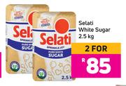 Selati White Sugar-For 2 x 2.5Kg
