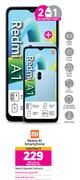 2 x Redmi A1 Smartphone-On Red Flexi 130