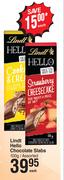 Lindt Hello Chocolate Slabs Assorted-100g Each