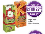 Liqui Fruit Juice Assorted-For 2 x 250ml