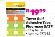 Tower Self Adhesive Tabs Fluoresce SATF 797682