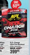 NPL N.O. Charge Ultra Pre Workout Assorted-420g