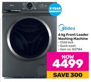Midea 6Kg Front Loader Washing Machine