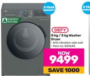 Defy 8Kg/5Kg Washer/Dryer