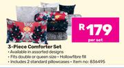 3-Piece Comforter Set-Per Set