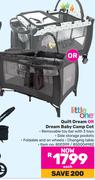 Little One Quilt Dream Or Dream Baby  Camp Cot-Each