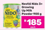 Nestle Nido 3+ Growing Up Milk Powder-900g Each