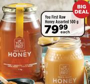 You First Raw Honey Assorted-500g Each