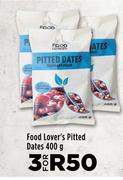 Food Lover's Pitted Dates-For 3 x 400g