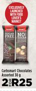 Carbsmart Chocolates Assorted-For 2 x 30g