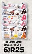 Food Lover's Cereal Bars Assorted-For 6 x 28g