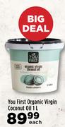 You First Organic Virgin Coconut Oil-1L Each