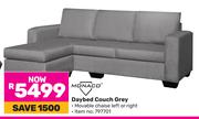 Monaco Daybed Couch Grey
