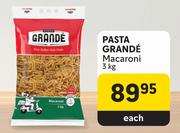 Pasta Grande Macaroni-3Kg Each
