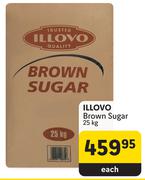 Illovo Brown Sugar-25Kg Each