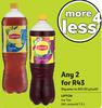 Lipton Ice Tea (All Variants)-For Any 2 x 1.5Ltr