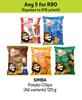 Simba Potato Chips (All Variants)-For Any 5 x 120g