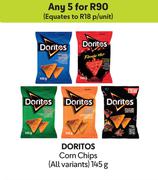Doritos Corn Chips (All Variants)-For Any 5 x 145g