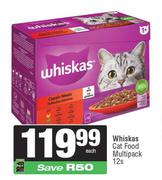 Whiskas Cat Food Multipack-12s Each