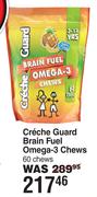 Creche Guard Brain Fuel Omega-3 Chews 60 Chews