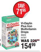 Vi-Daylin Plus Iron Multivitamin Drops-30ml