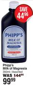Phipp's Milk Of Magnesia Assorted-350ml
