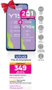 2 x Vivo Y15s 4G Smartphone-On Red Flexi 130 + On Promo 70