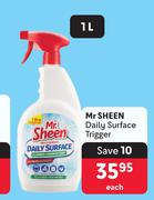 Mr Sheen Daily Surface Trigger-1Ltr Each