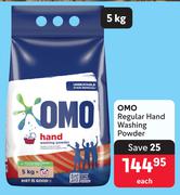 Omo Regular Hand Washing Powder-5kg Each