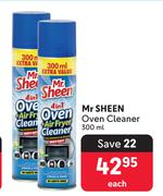 Mr Sheen Oven Cleaner-300ml Each