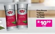 Five Roses Tagless Teabags 10 Pack-Each