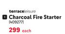 Terraceleisure Charcoal Fire Starter-Each