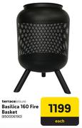 Terraceleisure Basilica 160 Fire Basket-Each