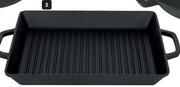 Camp Master Ribbed Griddle Pan-Each