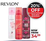 Revlon Perfumed Body Spray-90ml/120ml
