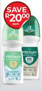 Mitchum Natural Power Roll On For Men Or Women Assorted-100ml Each    