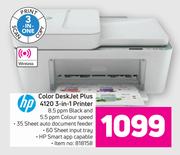 HP Colour Deskjet Plus 4120 3 In 1 Printer